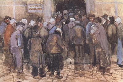 Vincent Van Gogh TheState Lottery Office (nn4) oil painting image